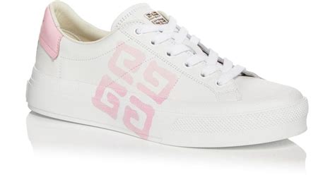 pink and white givenchy shoes|givenchy white leather sneakers.